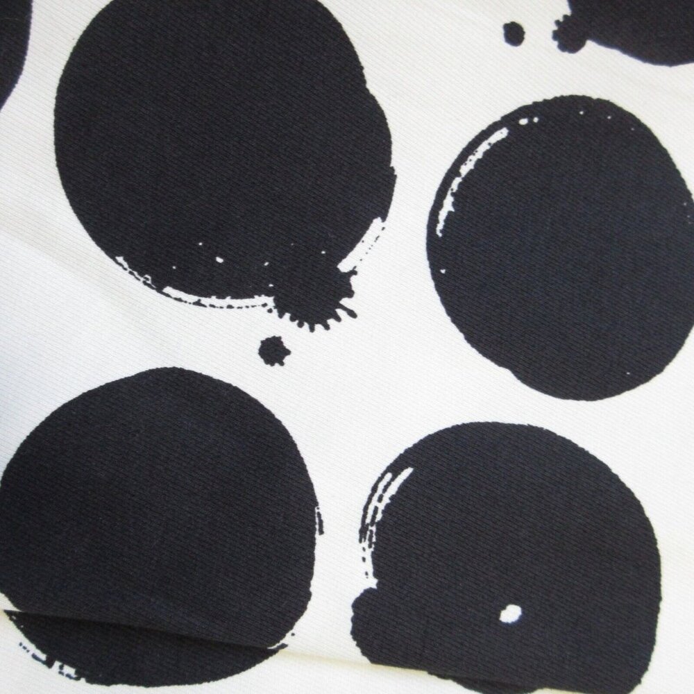 NWT marimekko Hilama in Ruusuruoho Black White Circle Dot Pleated Skirt 34 / 4 - Picture 2 of 7